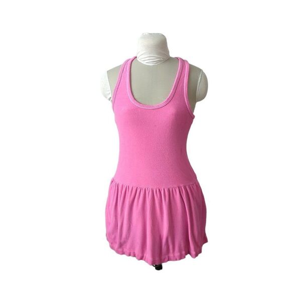 Juicy Couture Vintage Y2K Micro Terry Racerback Tank Dress - Picture 1 of 6